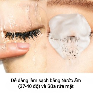 Combo Mascara Chuốt Cong Tơi Mi Size Mini Và Tẩy Trang Mi Kissme Size Lớn