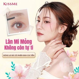 Mascara Nâng Cong Mi Và Dài Tơi Mi Dạng Màng Film Kissme Màu Nâu 4.5g
