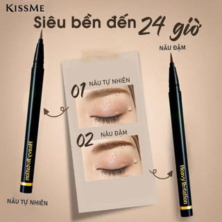 Bút Nước Kẻ Lông Mày Chống Trôi Kissme Heavy Rotation Tint Liquid Eyebrow 0.4mL