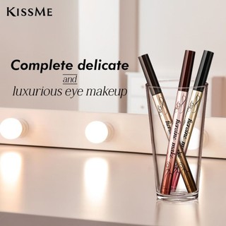Bút Kẻ Mắt Nước Bền Màu,Không Trôi Kissme Make Prime Liquid Eyeliner Rich Keep 0.4mL