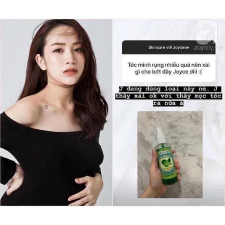 Combo 2 chai Xịt mọc tóc Thái Lan dưỡng tóc chống rụng tóc tinh dầu bưởi kích mọc tóc nhanh phục hồi hư tổn