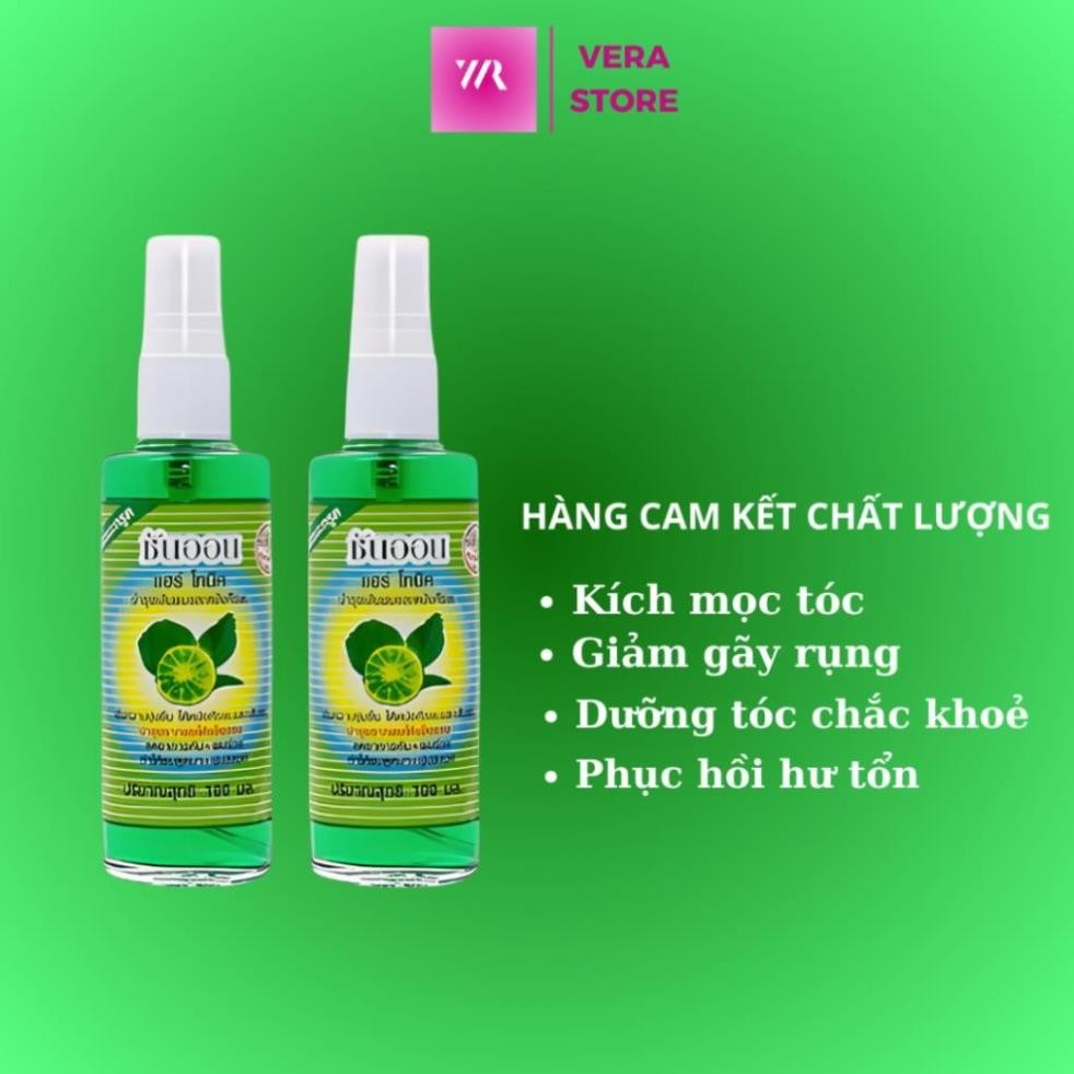 Combo 2 chai Xịt mọc tóc Thái Lan dưỡng tóc chống rụng tóc tinh dầu bưởi kích mọc tóc nhanh phục hồi hư tổn