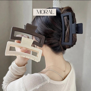 Kẹp tóc càng cua Hàn Quốc cỡ lớn SIZE 13cm nữ đẹp hottrend nhám Moral cào 10 răng, 14 răng