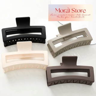 Kẹp tóc càng cua Hàn Quốc cỡ lớn SIZE 13cm nữ đẹp hottrend nhám Moral cào 10 răng, 14 răng