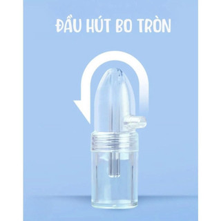 [Siêu KM] Dụng cụ hút mũi kéo tay thế hệ mới, chất liệu nhựa nguyên sinh, lực hút mạnh, an toàn cho bé HappyKids