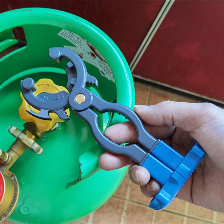 SET 2 Kìm Khóa Tháo Lắp Van Gas Cờ Lê Làm Từ Hợp Kim Nhôm