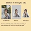 in sticker theo yêu cầu, không cán màng bảo vệ (khách tự cắt)