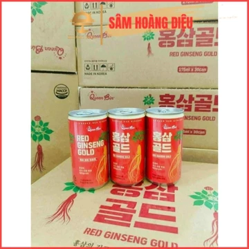 Sâm Hoàng Diệu - [Hàng mới về] Nước Hồng Sâm Queen Bin Hàn Quốc Thùng 30 lon x 175ml