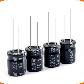 [Ưu đãi] Tụ hoá, tụ điện nhôm chân cắm 25V
