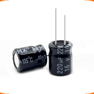 [Ưu đãi] Tụ hoá, tụ điện nhôm chân cắm 25V