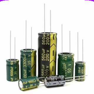 [Giá combo] Tụ hoá, tụ điện nhôm chân cắm 16V