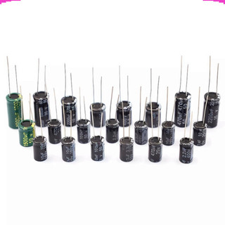 [Giá sỉ] [Combo] Tụ hoá, tụ điện nhôm chân cắm 50V