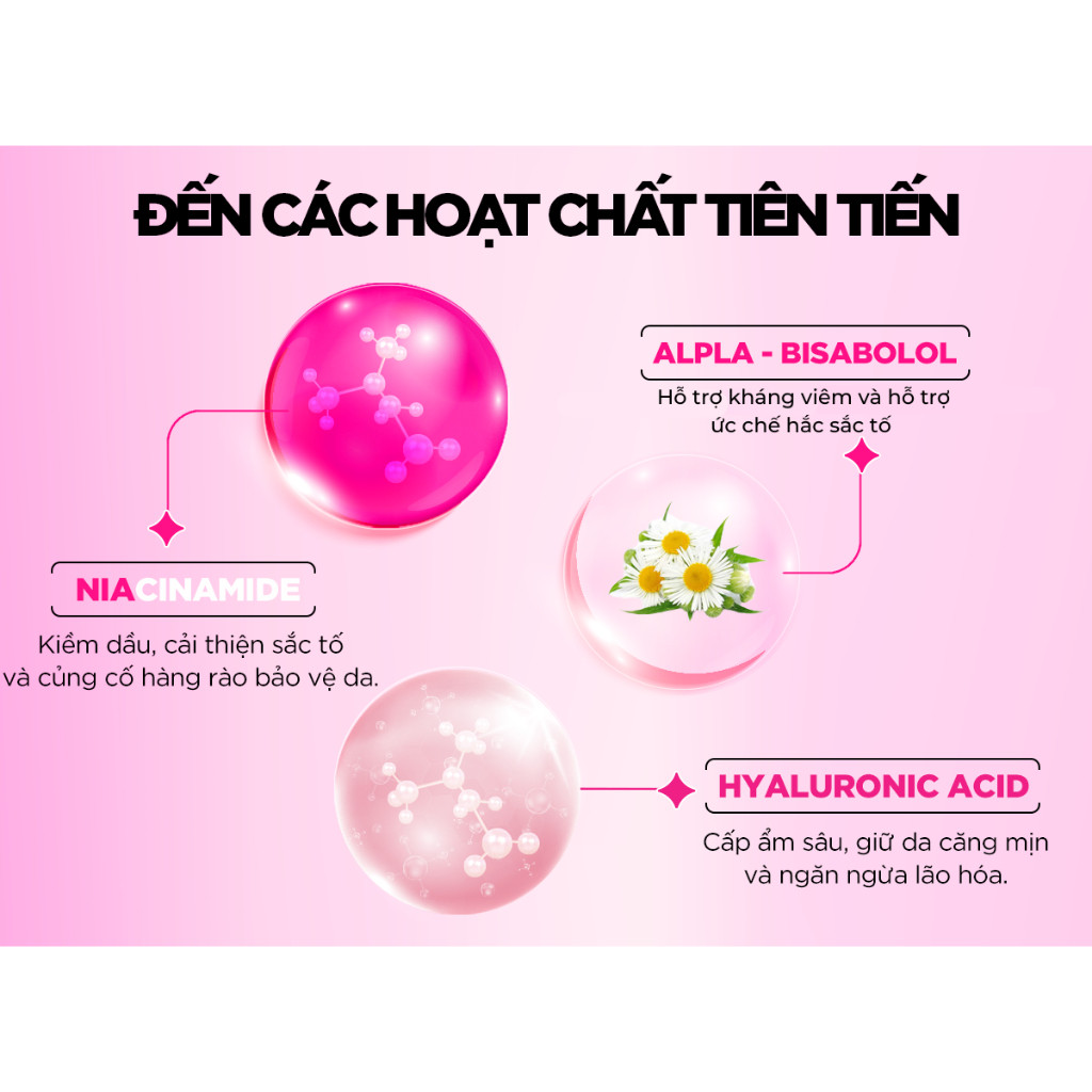Ảnh [HÀNG TẶNG KHÔNG BÁN] Serum Hồng, Dưỡng Trắng, Căng Bóng, Ẩm Mượt - G.G.G Wonder Glow Brightening Serum 40ml 3