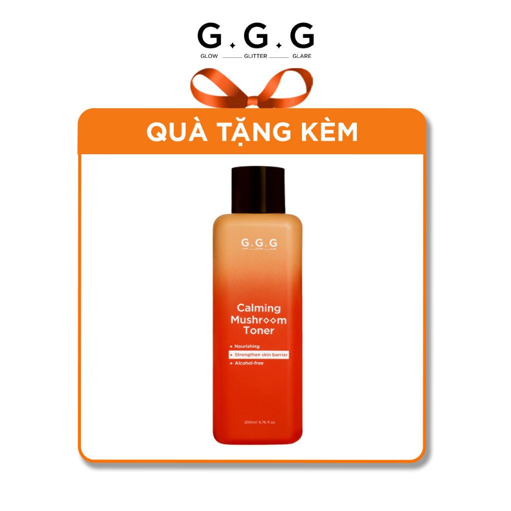 Ảnh Toner Nấm Không cồn Cấp ẩm Dịu da tức thì - G.G.G Calming Mushroom Toner 200ml 1