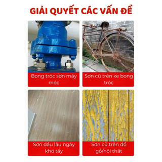 Xịt Tẩy Sơn Hiệu Quả Chuyên Tẩy Sơn 500ml Trên Kim Loại, Thủy Tinh