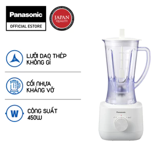Máy xay sinh tố Panasonic MX-EP3101WRA - Lưỡi dao làm bằng thép không gỉ bền bỉ và sắc bén - Thiết kế an toàn -Hàng chín