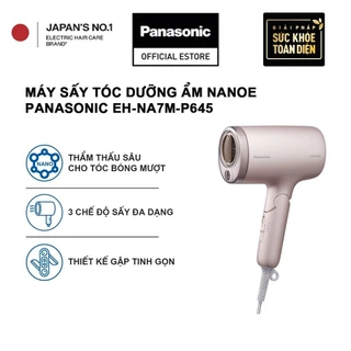[LIVESTREAM] Máy sấy tóc dưỡng ẩm nanoe Panasonic EH-NA7M mái tóc khỏe và đẹp hơn - thiết kế có thể gập lại