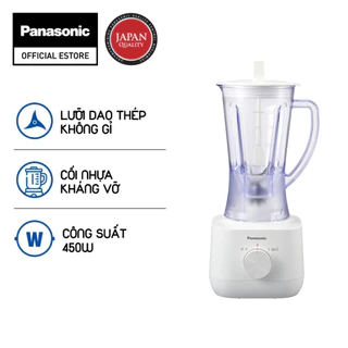 Máy xay sinh tố Panasonic MX-EP3111WRA - Lưỡi dao làm bằng thép không gỉ bền bỉ và sắc bén - Thiết kế an toàn - Kèm cối
