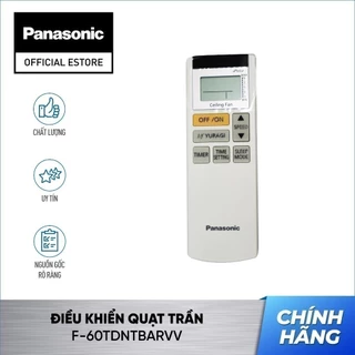 [SP Tách đơn] Điều khiển Quạt Panasonic Model F-60TDNTBARVV| F-60TDNTBARVV-VN, mã M15EX1612ZM