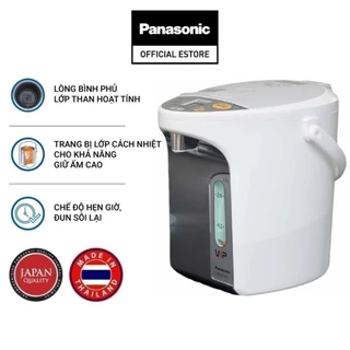 Bình thủy điện Panasonic NC-HU301PZSY 3 lít - Hàng chính hãng - Trắng