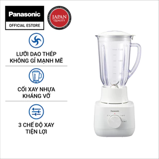 Máy xay sinh tố Panasonic MX-EP5111WRA-Lưỡi dao bằng thép không gỉ - Thiết kế an toàn - Kèm cối xay khô-Hàng chính hãng