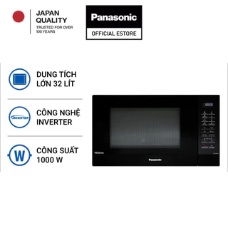 Lò Vi Sóng Điện Tử Có Nướng Panasonic NN-ST65JBYUE (32 Lít) - Hàng Chính Hãng