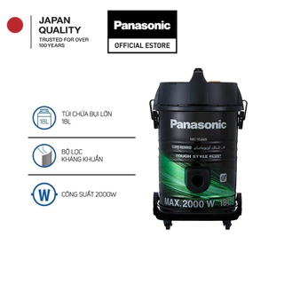 Máy hút bụi Panasonic MC-YL669GN49 (2000W – 18L – Bộ lọc kháng khuẩn khử mùi)