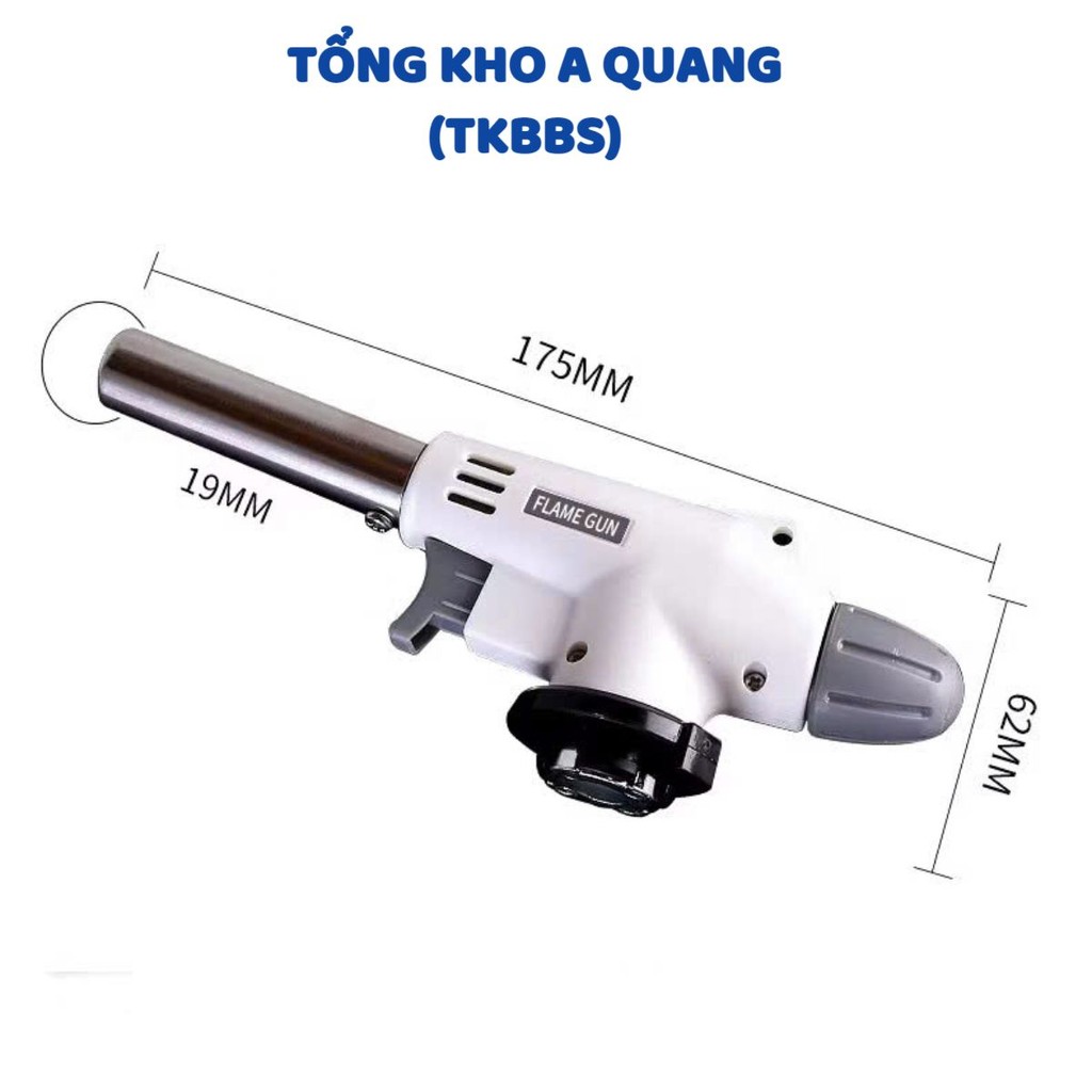 Đèn Khò Gas Đánh Lửa Tự Động Cầm Tay,Đầu Khò Mini Flamegun Siêu Nhỏ Gọn - KHÒ GA MINI CÓ NÚM ĐIỀU CHỈNH TIỆN LỢI