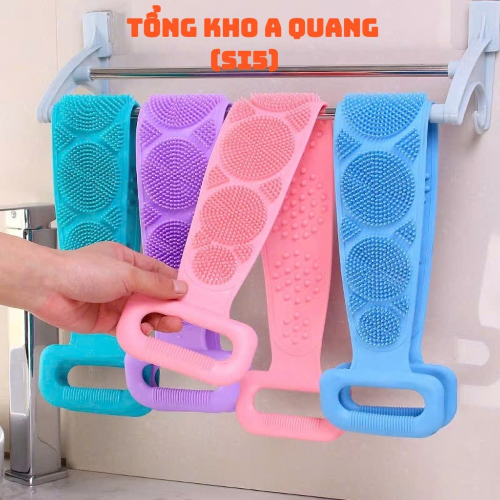 CỌ CHÂN SILICON TẠO BỌT LÀM SẠCH SÂU - Dây Chà Lưng Tẩy Tế Bào Chết,Tấm Chà Lưng Massage Body Dán Tường