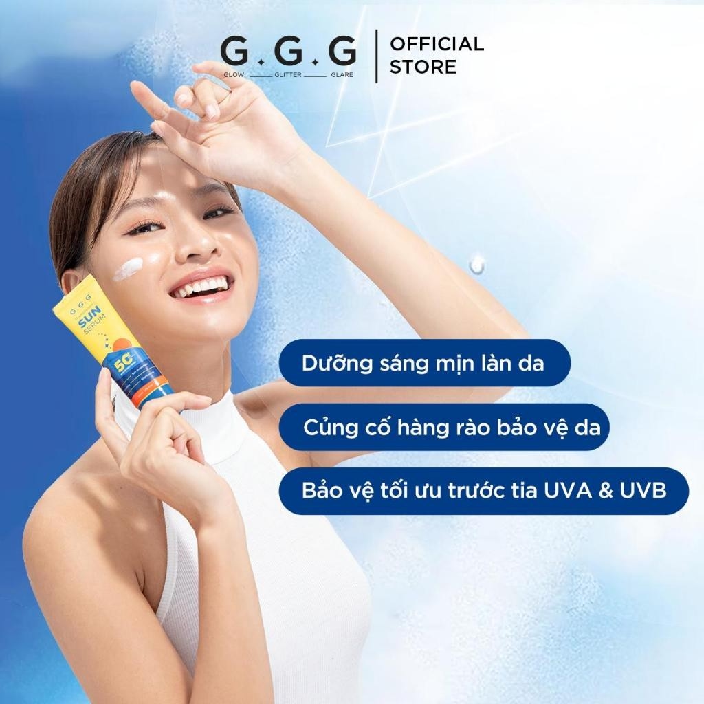 Ảnh Kem Chống Nắng Phổ Rộng Dạng Serum SPF50+/PA++++ - G.G.G Transparent Sun Serum 50ml 4