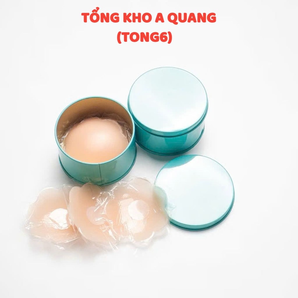 HỘP 10 MIẾNG 5 CẶP Nhũ Hoa, Túi Miếng Dán Ti, Đầu Ngực, Dán Nhũ Hoa Giấy Dùng 1 Lần Hình Hoa