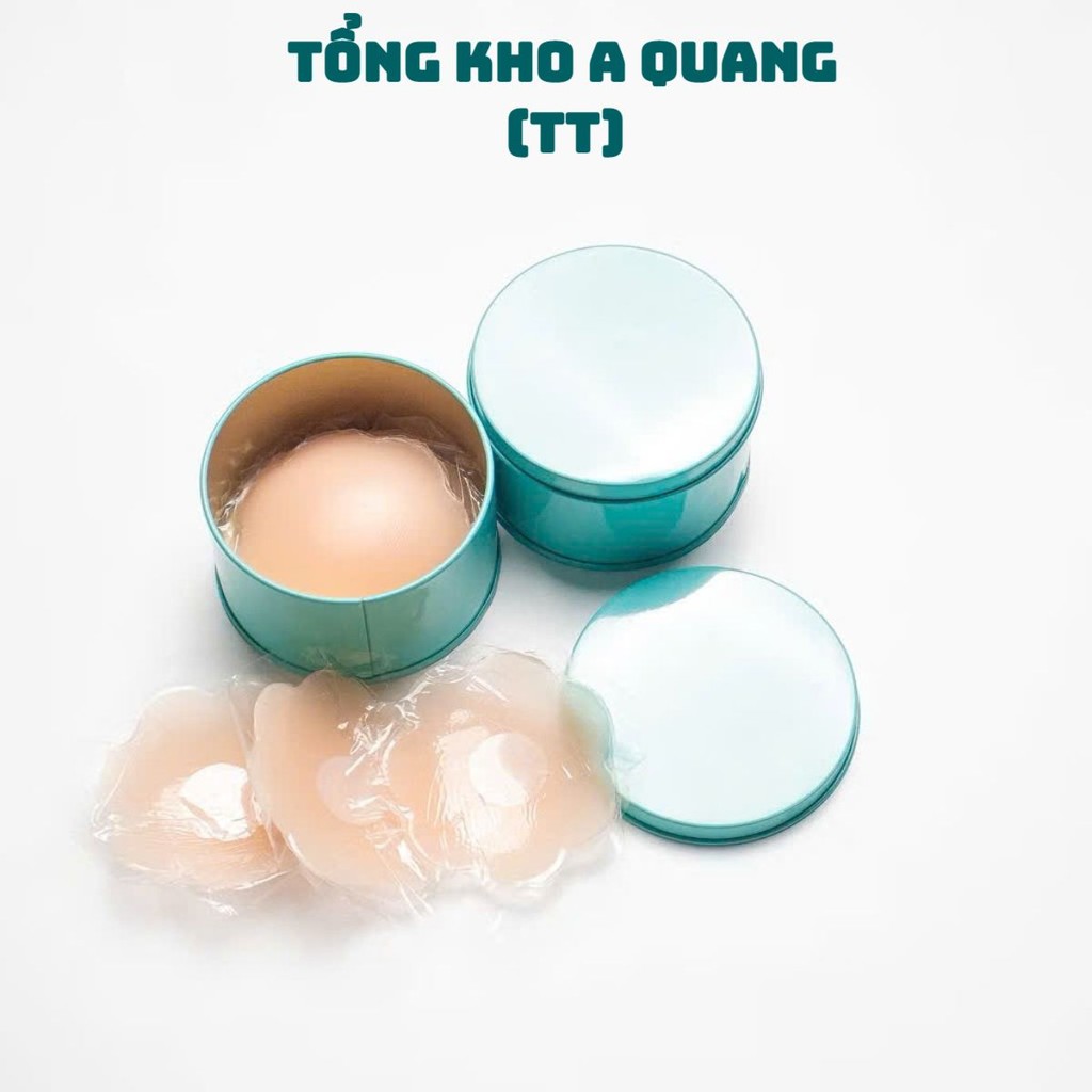HỘP 10 MIẾNG 5 CẶP DÁN NHŨ HOA , TÚI MIẾNG DÁN TI, Đầu Ngực , Dán Nhũ Hoa Giấy Dùng 1 Lần Hình Hoa - Che Ti Loại 1