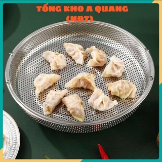 KHAY HẤP ĐỒ ĂN CÓ QUAI INOX CAO CẤP – Vỉ Hấp Inox 304 Bền Đẹp,Xửng Hấp Đồ Xôi Đa Năng Giữ Nguyên Hương Vị Thực Phẩm
