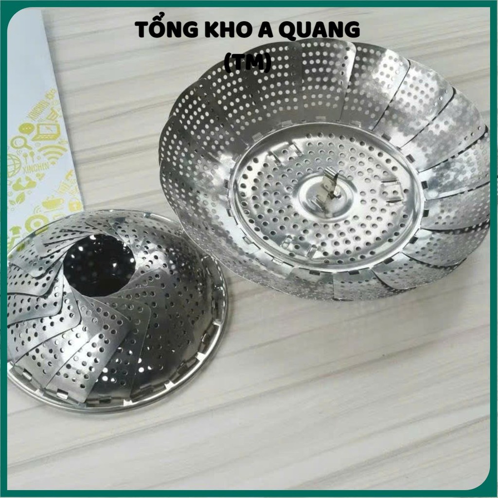 Xửng Hấp, Khay Vỉ Hấp Inox Gấp Xòe Tiện Dụng, Phù Hợp Với Mọi Kích Thước Nồi, VỈ HẤP ĐỒ XÔI SIZE 26: VIHAP28