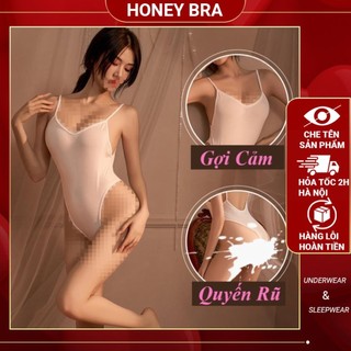 Đồ ngủ nữ gợi cảmquyến rũ JS68 bodysuit liền thân siêu ôm dáng gợi cảm không thể rời mắt