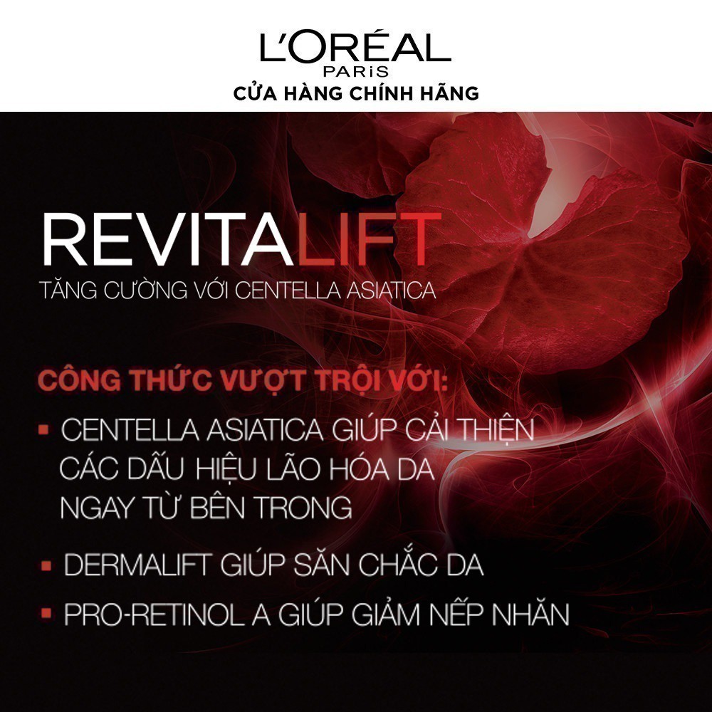 Ảnh Sữa Rửa Mặt Làm Sạch Và Săn Chắc Da L’Oreal Paris Revitalift 100ml 4