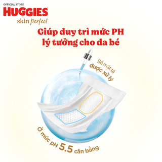 [Live Độc Quyền] Combo 2 gói Tã quần Huggies Skin Perfect Mega và Super Jumbo size M/L/XL/XXL 2 vùng thấm