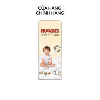 [Gift] Tã/ Bỉm quần Huggies Skin Perfect XXL Super Jumbo 48+6 miếng với 2 vùng thấm giảm kích ứng da
