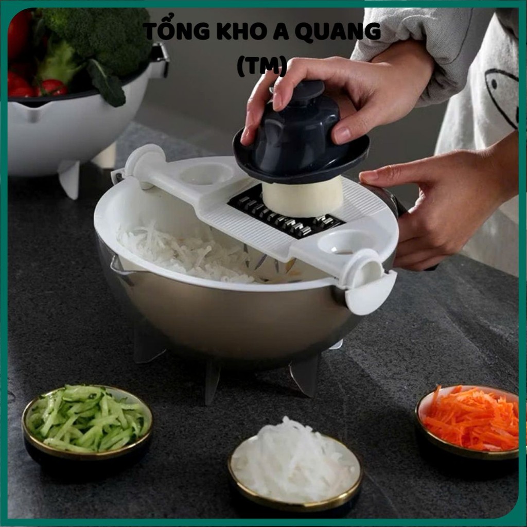 BỘ DỤNG CỤ BÀO SỢI 9 MÓN,  Bộ Dụng Cụ Bào Sợi Thực Phẩm Tiện Lợi An Toàn Dành Cho Nhà Bếp - MA: BONAOCORO