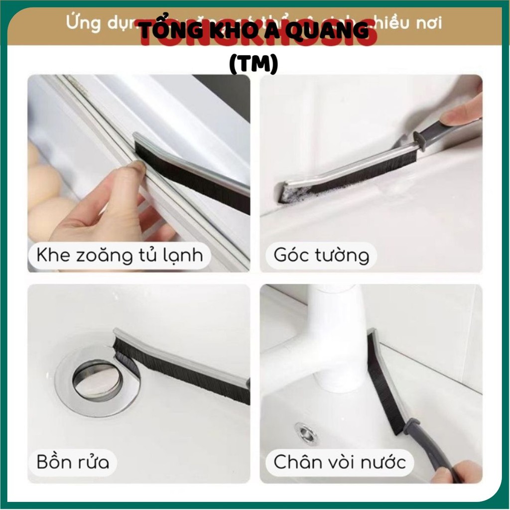 [COMBO 10] Bàn Chải Vệ Sinh Khe Hở Đa Năng, Chổi Cọ Vệ Sinh Khe Nhà Tắm Khe Cửa Nhà Bếp Nhỏ Gọn Tiện Lợi