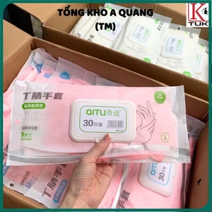 Bịch 30 Bao Tay, Găng Tay Cao Su Làm Bếp Đa Năng, Tái Sử Dụng Nhiều Lần