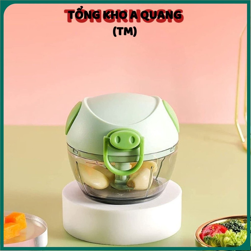 Máy Xay Tỏi Ớt Đa Năng Mini Cầm Tay Loại Mới