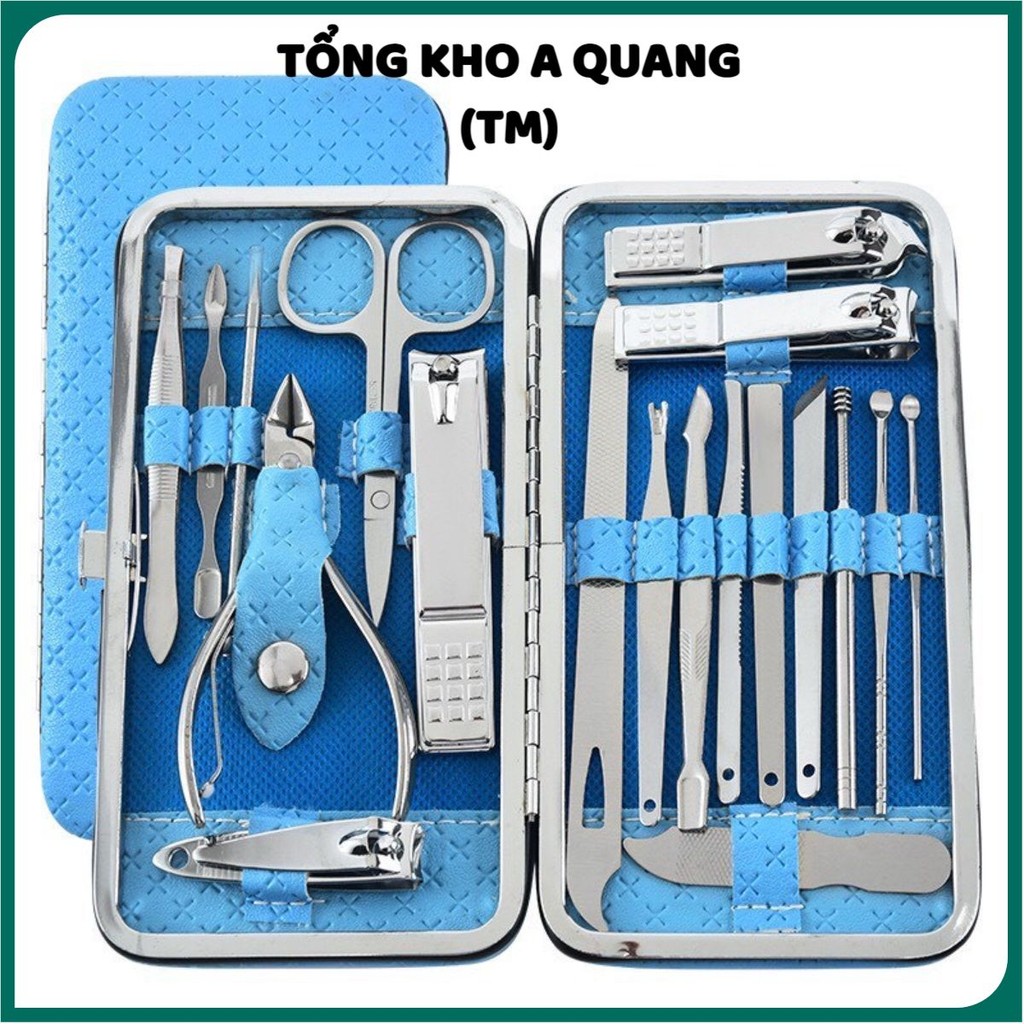 Bộ Dụng Cụ Cắt Móng Tay 10, 12, 19, 20 Món Bằng Thép Không Gỉ- Bộ Bấm Móng Tay Làm Nail Cao Cấp 39