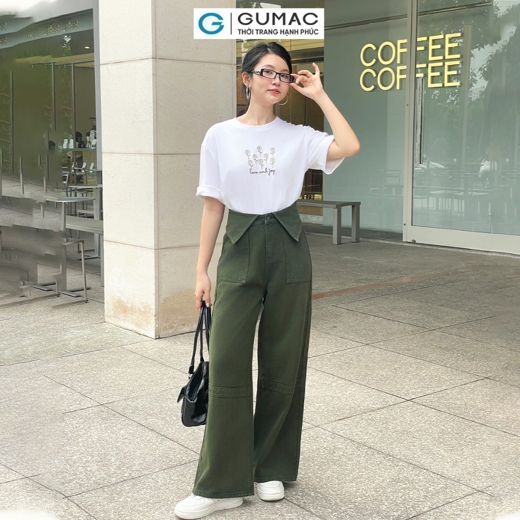 Quần Jeans Vạt Sơ Mi Thời Trang GMORNING - GUMAC YQJE05068