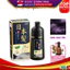 Dầu gội nhuộm phủ bạc nhân sâm AKAMI 5 IN 1 Nhật Bản - Màu nho ánh tím