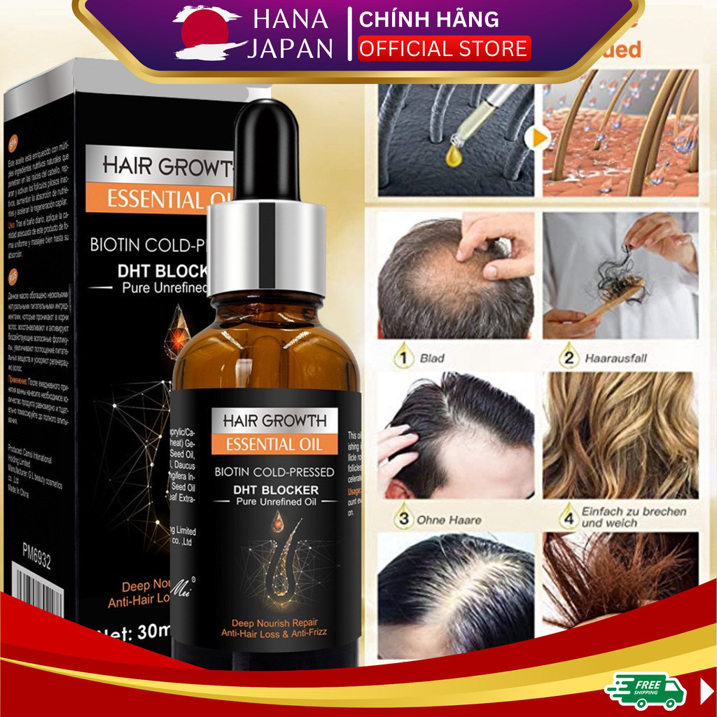 Combo Dầu gội + Serum mọc tóc giảm gàu DHT - Dầu gội DHT kích thích mọc tóc, giảm gàu, nấm ngứa, bảo vê nang tóc chắc k