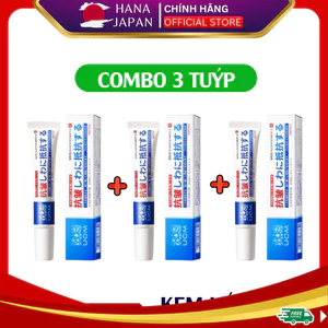 COMBO 3 TUÝP Kem Giảm Nám UCM Japan Chống Nhăn Và Trẻ Hóa Da 20g - Chính Hãng