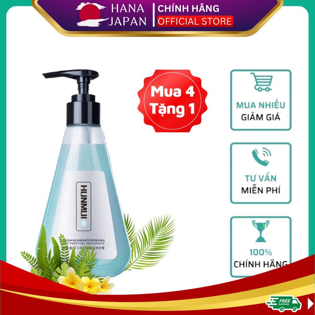 [Chính Hãng] KEM ĐÁNH RĂNG Hunmui, Giúp Trắng Răng Giảm Ố Vàng, Hết Hôi Miệng