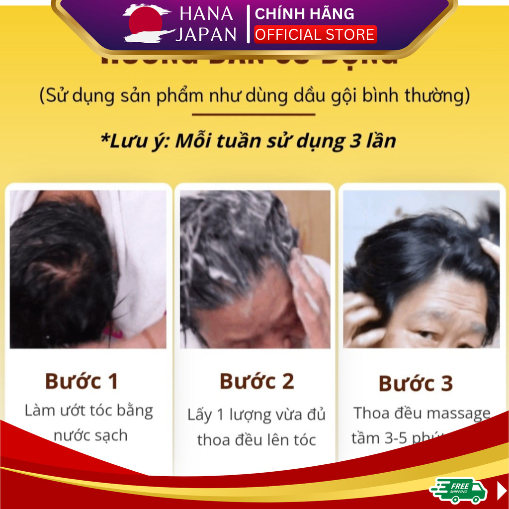 Cao phủ bạc linh chi đen Hàn Quốc 300ml dầu gội phủ bạc linh chi đen phủ đen mái tóc nuôi dưỡng tóc