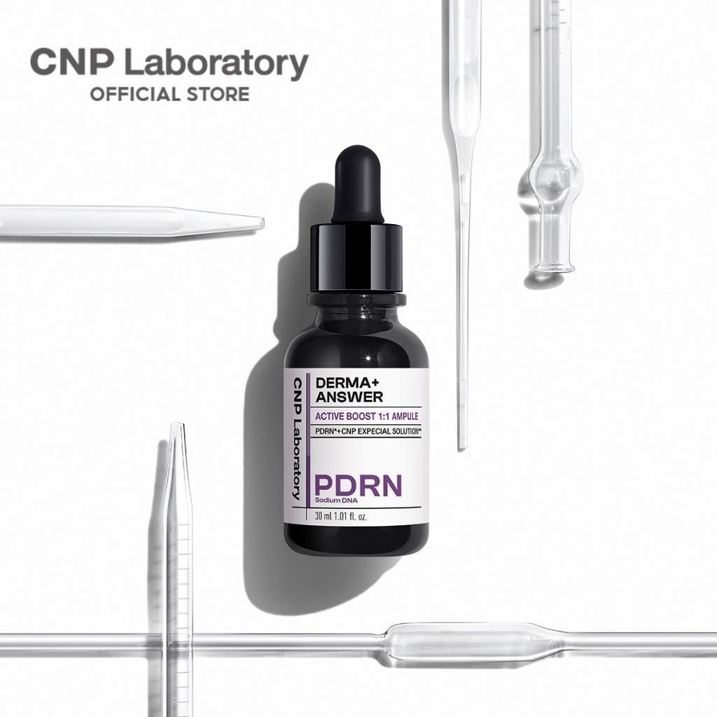 Ảnh Tinh chất PDRN căng bóng sáng da hỗ trợ tái sinh CNP Derma Answer Active Boost Ampule 15ml 1